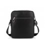 Черная кожаная сумка мужская Tiding Bag NM29-88079A Черная кожаная сумка мужская Tiding Bag NM29-88079A