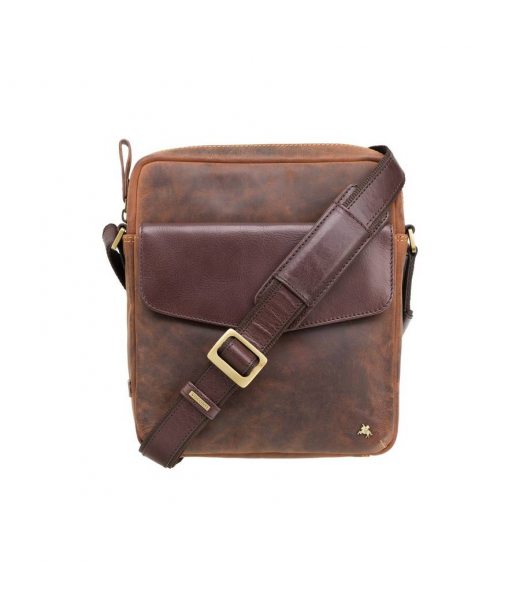 Сумка чоловіча Visconti TC70 Веспер A5 (Havana Tan)