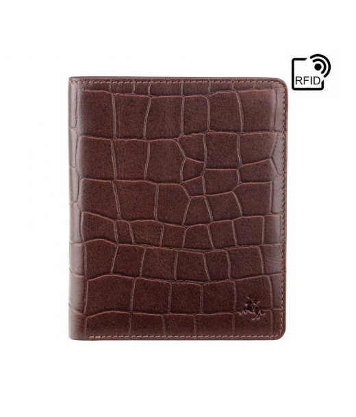 Кошелек мужской Visconti CR93 Predator c RFID (Brown)