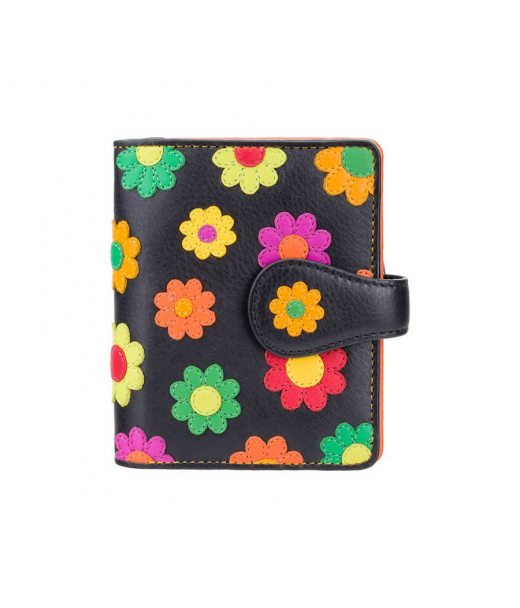 Кошелек женский Visconti DS80 Sunshine (Black Pace)