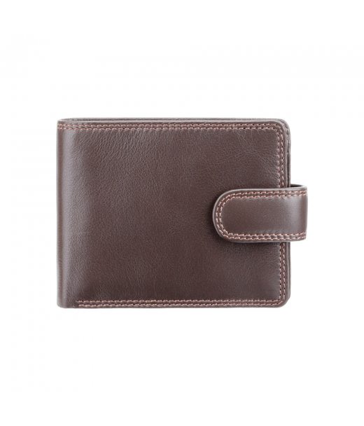 Кошелек мужской Visconti HT10 Knightsbridge c RFID (Chocolate)