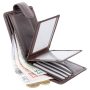 Кошелек мужской Visconti HT13 Strand c RFID (Chocolate)