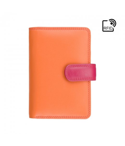 Кошелек женский Visconti RB51 Fiji с RFID (Orange Multi)