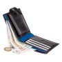 Кошелек мужской Visconti PM100 Vincent c RFID (Black Cobalt)