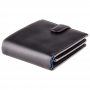 Кошелек мужской Visconti PM102 Leonardo c RFID (Black Blue)