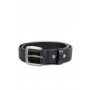 Шкіряний ремінь 33 мм чорний - TW-Belt-33-black The Wings