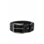 Шкіряний ремінь 40 мм чорний - TW-Belt-40-black The Wings