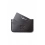 Шкіряний кардхолдер Pocket чорний - TW-CardHolder-Poc-black-ksr The Wings