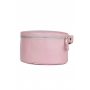 Женская кожаная поясная сумка розовая гладкая - TW-BeltBag-pink-ksr The Wings