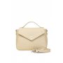 Жіноча шкіряна сумочка Lili бежева флотар - TW-Lily-beige-flo The Wings
