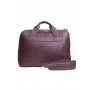 Кожаная деловая сумка Attache Briefcase бордовый флотар - TW-Attache-Briefcase-mars-flo The Wings