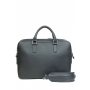Шкіряна ділова сумка Briefcase 2.0 чорний флотар - TW-Briefcase-2-black-flo The Wings