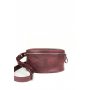 Шкіряна поясна сумка бордова вінтажна - TW-BeltBag-mars-crz The Wings