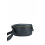 Шкіряна поясна сумка темно-синя вінтажна - TW-BeltBag-blue-crz The Wings