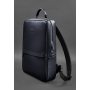 Темно-синий кожаный мужской рюкзак Foster - BN-BAG-39-navy-blue BlankNote