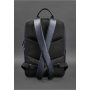 Темно-синий кожаный мужской рюкзак Foster - BN-BAG-39-navy-blue BlankNote