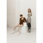 Кожаный женский мини-рюкзак Kylie белый - BN-BAG-22-light BlankNote