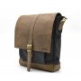 Чоловіча сумка через плече парусина + шкіра RG-1811-4lx TARWA Чоловіча сумка через плече парусина + шкіра RG-1811-4lx TARWA