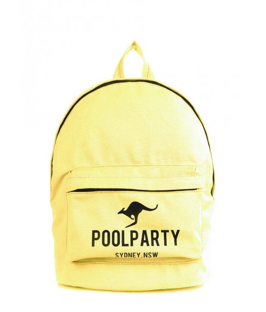 Рюкзак молодежный POOLPARTY (backpack-kangaroo-yellow)