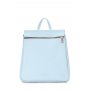 Шкіряний блакитний рюкзак POOLPARTY Venice (venice-leather-babyblue)