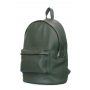 Кожаный рюкзак POOLPARTY (backpack-leather-darkgreen)