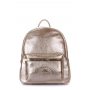 Рюкзак женский кожаный POOLPARTY Xs (xs-bckpck-leather-gold)