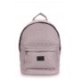Рюкзак стеганый POOLPARTY (backpack-theone-grey)