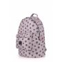 Рюкзак стьобаний POOLPARTY (backpack-snowflakes-grey)