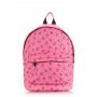 Рюкзак стеганый с уточками POOLPARTY (backpack-theone-pink-ducks)