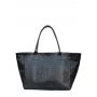 Шкіряна сумка POOLPARTY Desire (poolparty-desire-croco-black)
