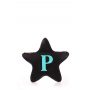 Кожаный клатч-косметичка POOLPARTY STAR (star-black-blue)