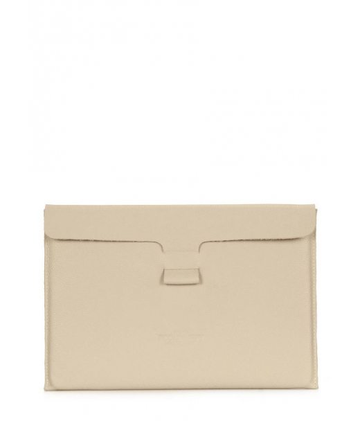 Шкіряний чохол для MacBook 13 "беж (macbook-case-beige)