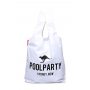 Коттоновая сумка POOLPARTY (pool20-white)