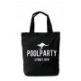 Коттоновая сумка POOLPARTY (pool1-black)