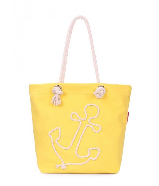 Літня сумка з якорем POOLPARTY (anchor-oxford-yellow)