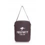 Сумка POOLPARTY с ремнем на плечо (pool-18-grey)