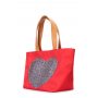 Сумка з глітером POOLPARTY Lovetote (lovetote-oxford-red)