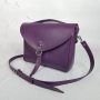 Сумка женская "Дороти" натуральная кожа, фиолетовая матовая