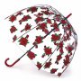 Зонт-трость женский Fulton L042 Birdcage-2 Tattoo Rose (Тату из роз)