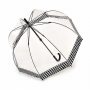 Зонт-трость женский Fulton L042 Birdcage-2 Houndstooth Borde (Гусиная лапка)