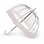 Зонт-трость женский Fulton L042 Birdcage-2 Wedding Floral Border (Цветочная кайма)