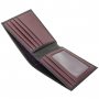 Кошелек мужской Smith & Canova 90015 Asquith (Black-Burgundy)