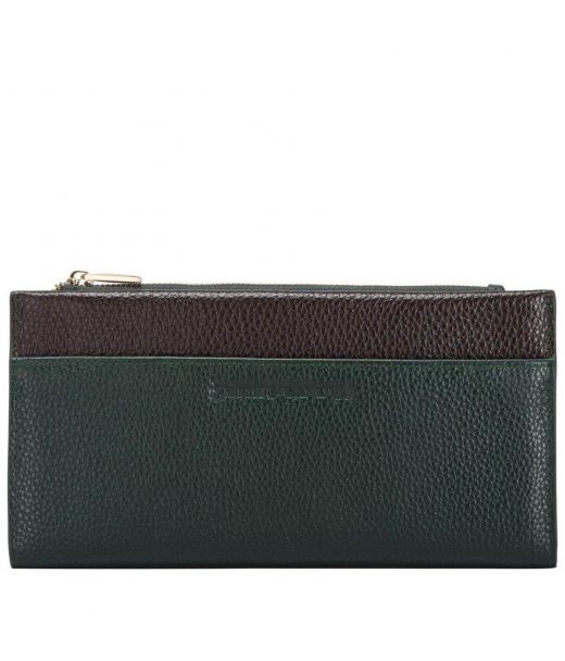 Кошелек женский Smith & Canova 26801 Althorp (Green-Brown)