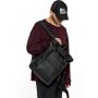 Чоловічий рюкзак ролл Sambag  RollTop Zard чорний