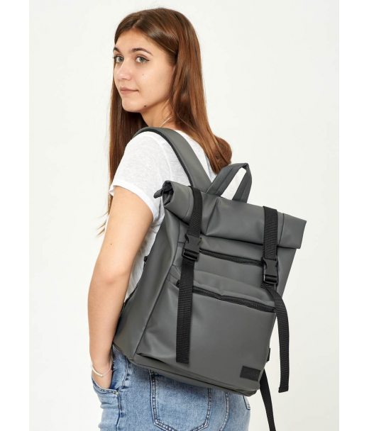 Женский рюкзак ролл Sambag RollTop Zard графитовый