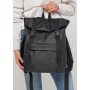 Женский рюкзак ролл Sambag RollTop Milton черный