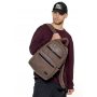 Мужской рюкзак Sambag Zard LKT коричневый нубук Мужской рюкзак Sambag Zard LKT коричневый нубук