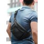 Чоловіча сумка на пояс бананка Sambag Tirso Max чорна