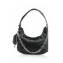 Женская сумка лодочка Sambag black