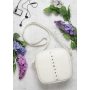 Жіноча сумка кроссбоді Sambag Bale біла